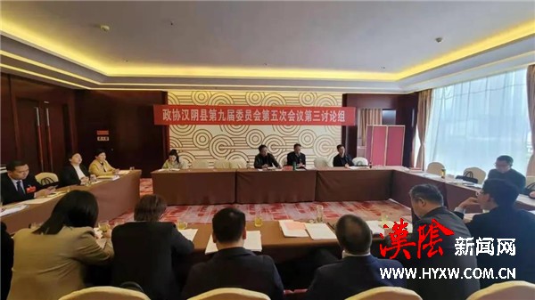 积极建言担使命 凝聚共识赴征程 ——政协汉阴县九届五次会议委员小组讨论侧记