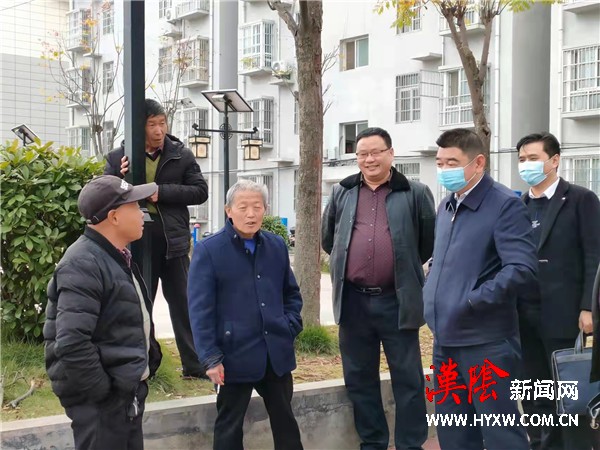 市自然资源局督导检查汉阴县易地搬迁安置不动产登记工作