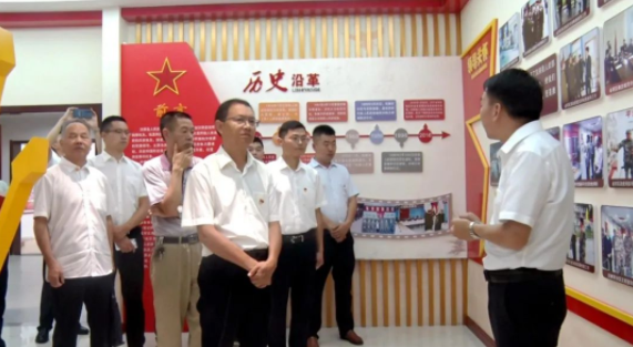 县委宣传部党总支开展 “传承红色基因 赓续红色血脉 用好红色资源强化国防教育 ”主题党日活动