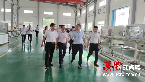 代县长陈永乐调研工业企业生产运营情况