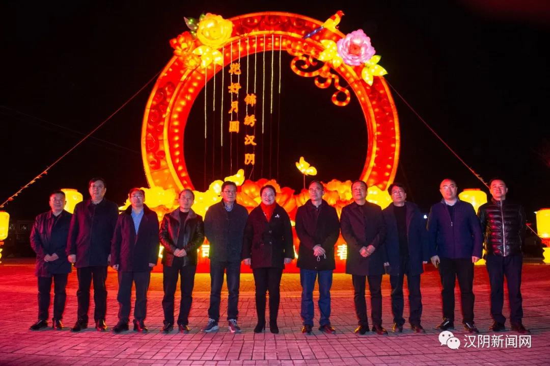 【新春年味儿】汉阴县四大家领导视察县城亮化及春节氛围营造工作