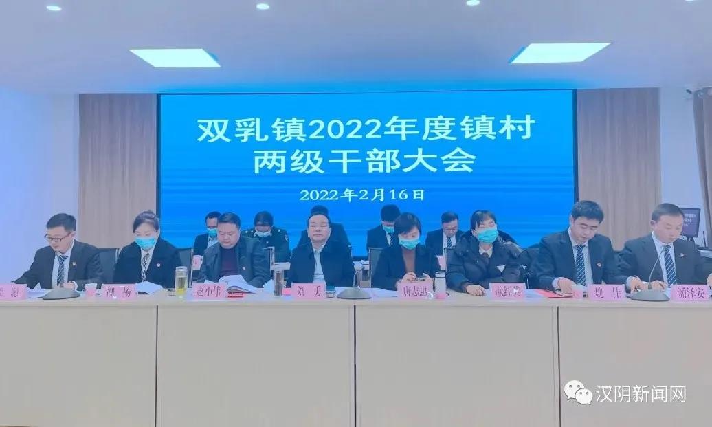 双乳镇召开2022年镇村两级干部大会