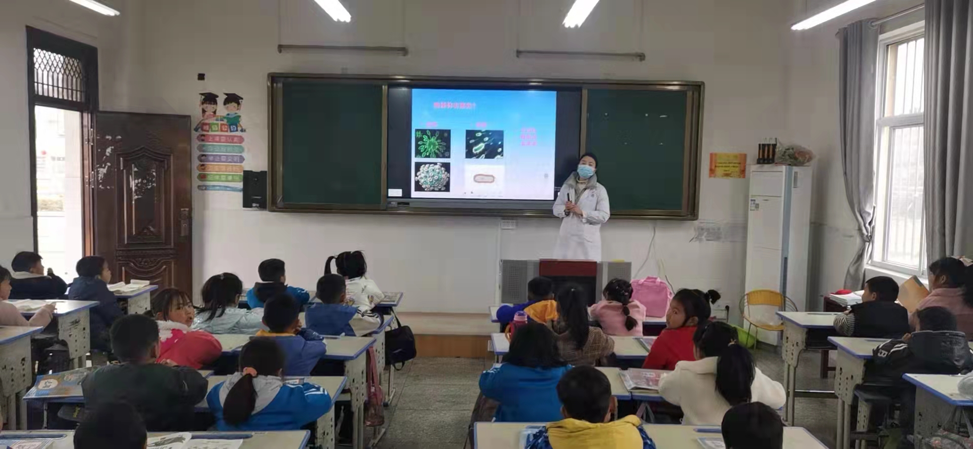 汉阴县涧池镇沙坝小学积极开展春季健康教育活动