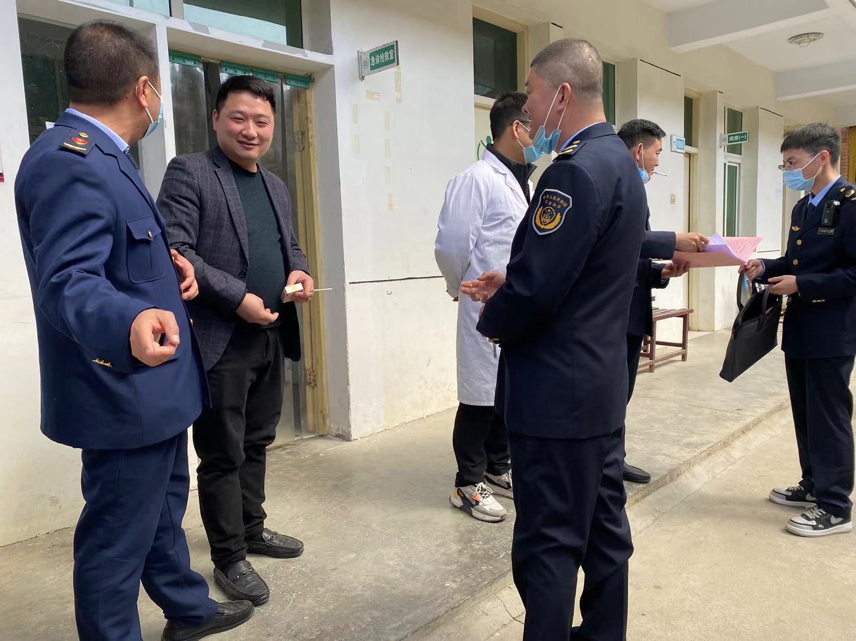 汉阳监所联合汉阳镇多部门开展 联合执法检查