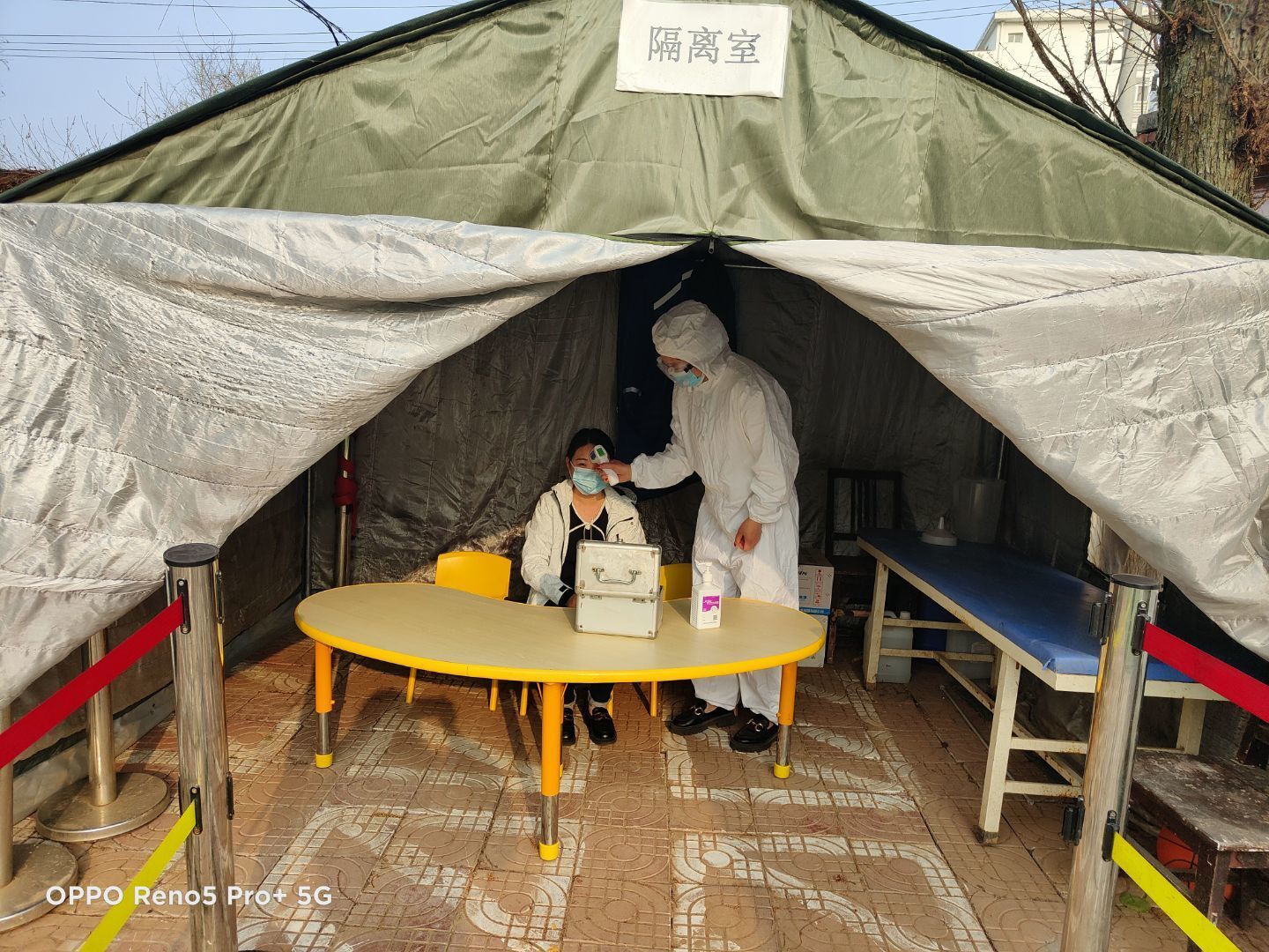 汉阴县各学校开展疫情防控应急演练