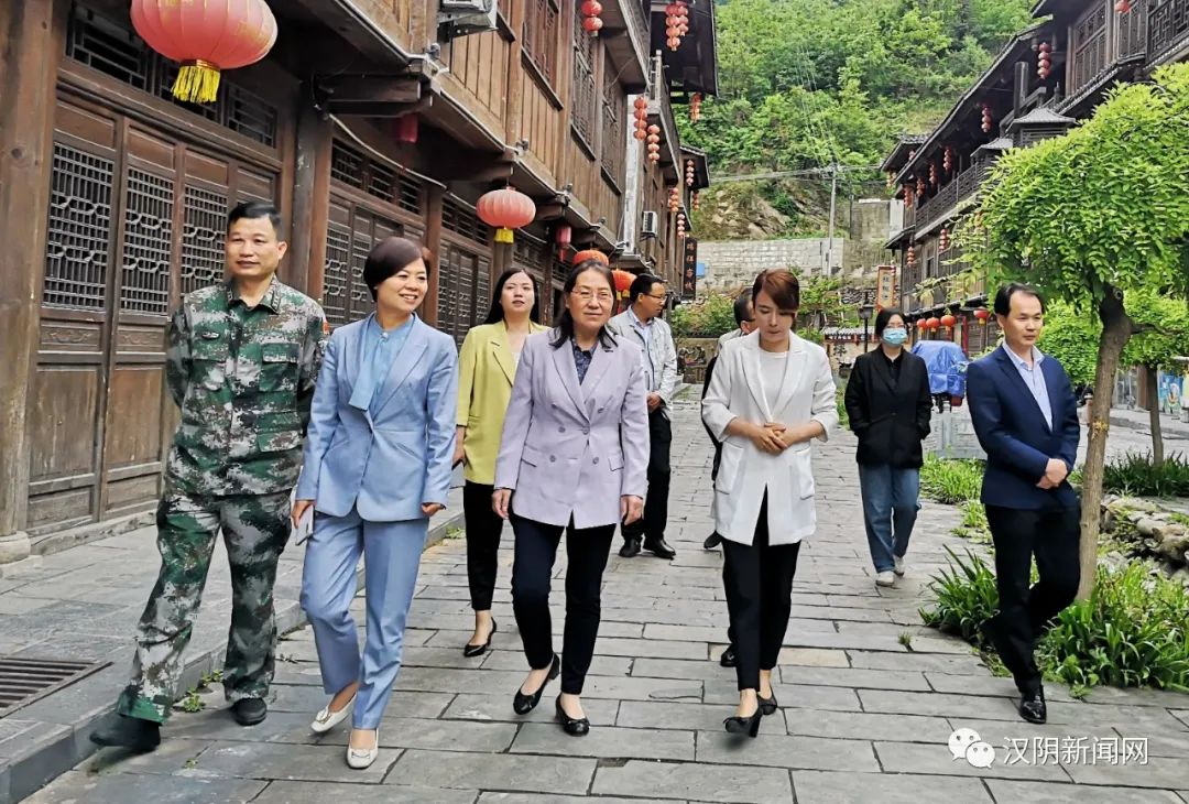 陕西省委宣传部何军一行来汉阴开展爱国主义教育基地调研活动