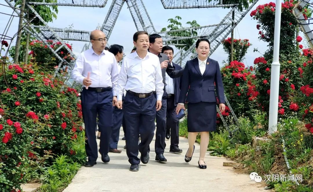 市政协主席周建功来汉阴调研