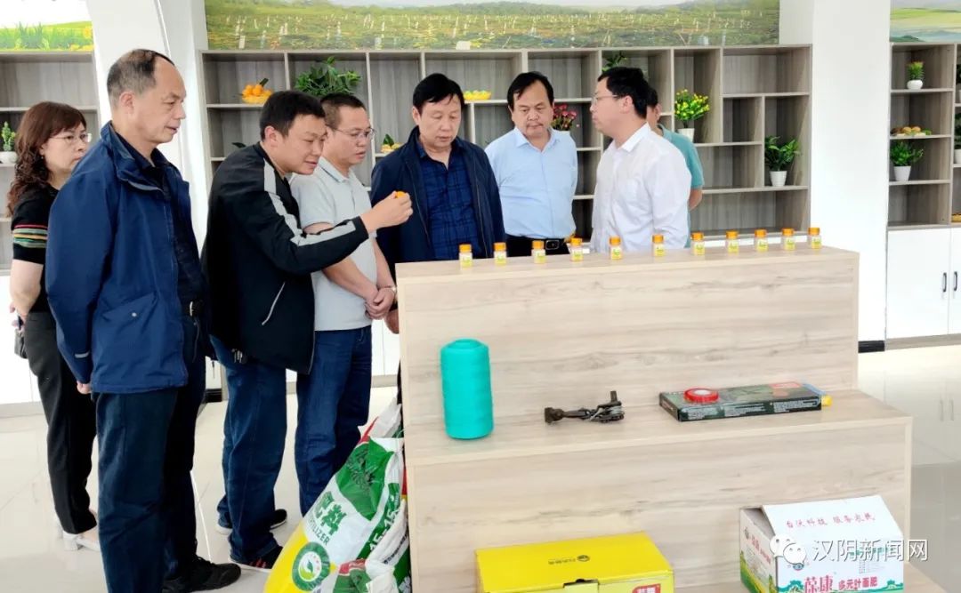 省农业农村厅调研组来汉阴调研督导农民合作社质量提升整县推进试点工作