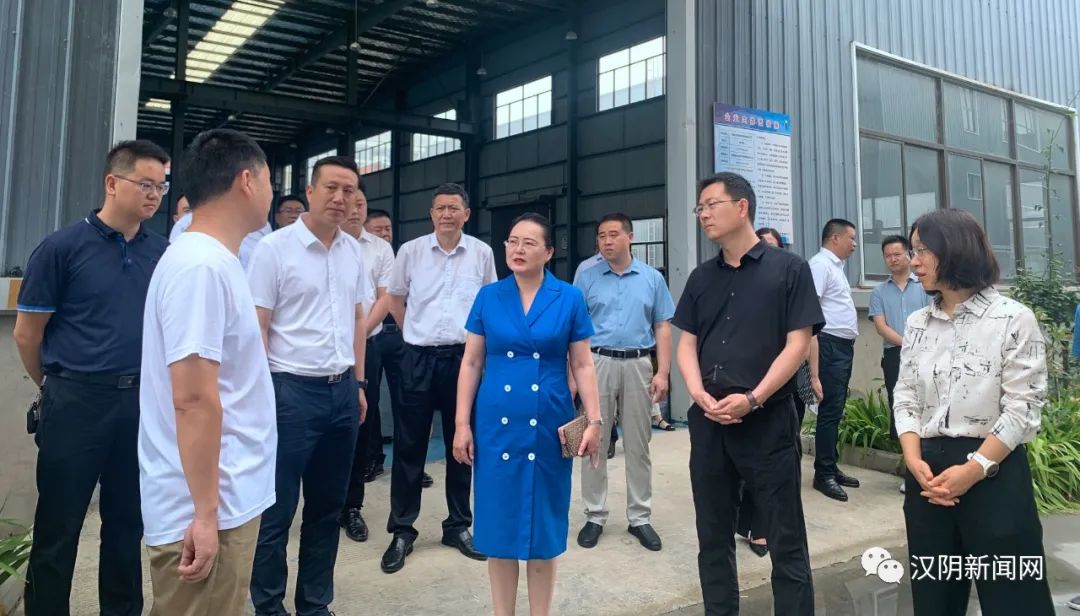 【汉阴要闻】县委书记刘飞霞带队到经开区调研园区建设、工业经济发展等重点工作