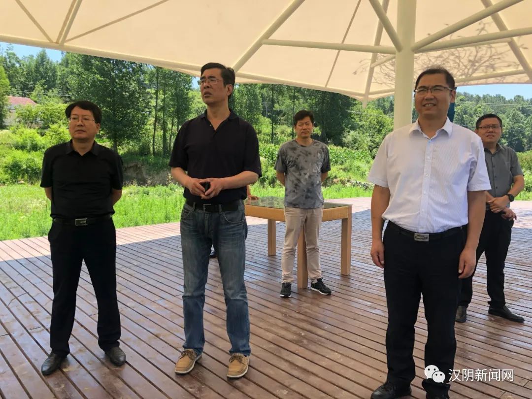 南京宏一农业发展有限公司考察团来汉阴县考察