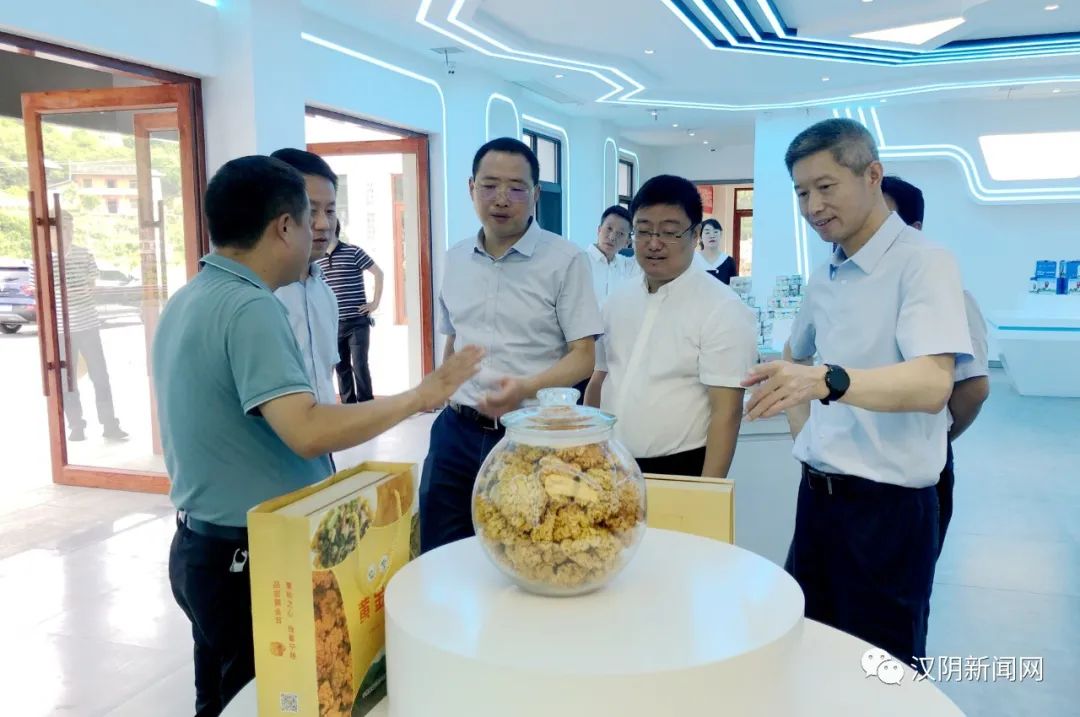 溧阳市人大常委会考察组来汉阴帮扶交流