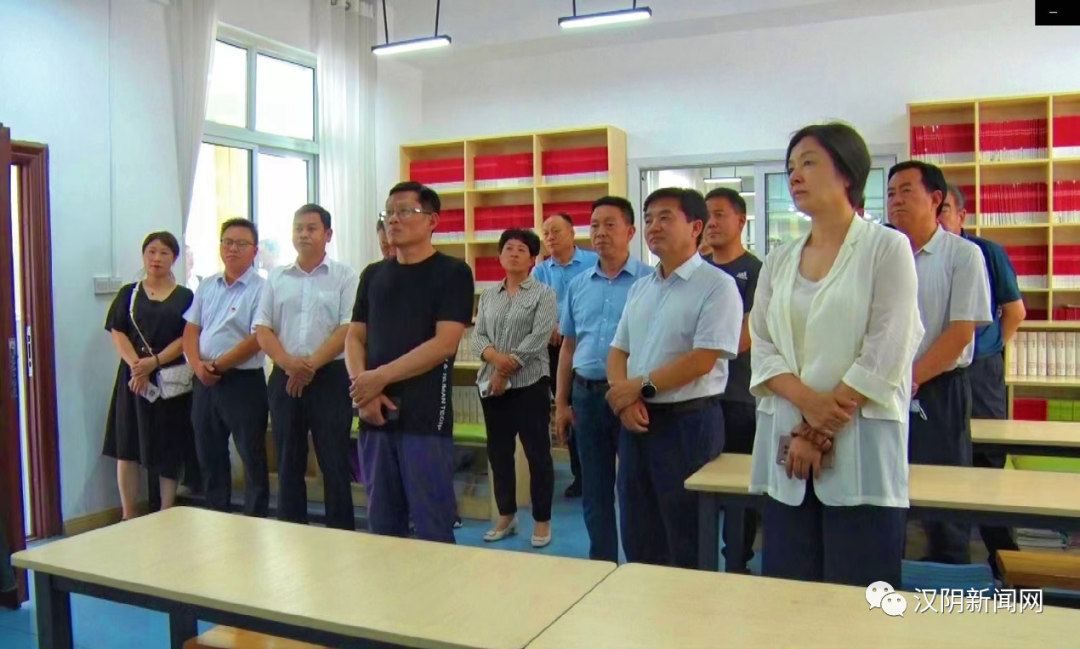 宁夏回族自治区政协副秘书长朴凤兰来汉阴考察