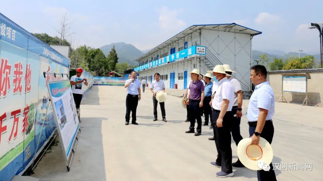 天津市合作交流办来汉阴县调研津陕区域协作高质量发展工作