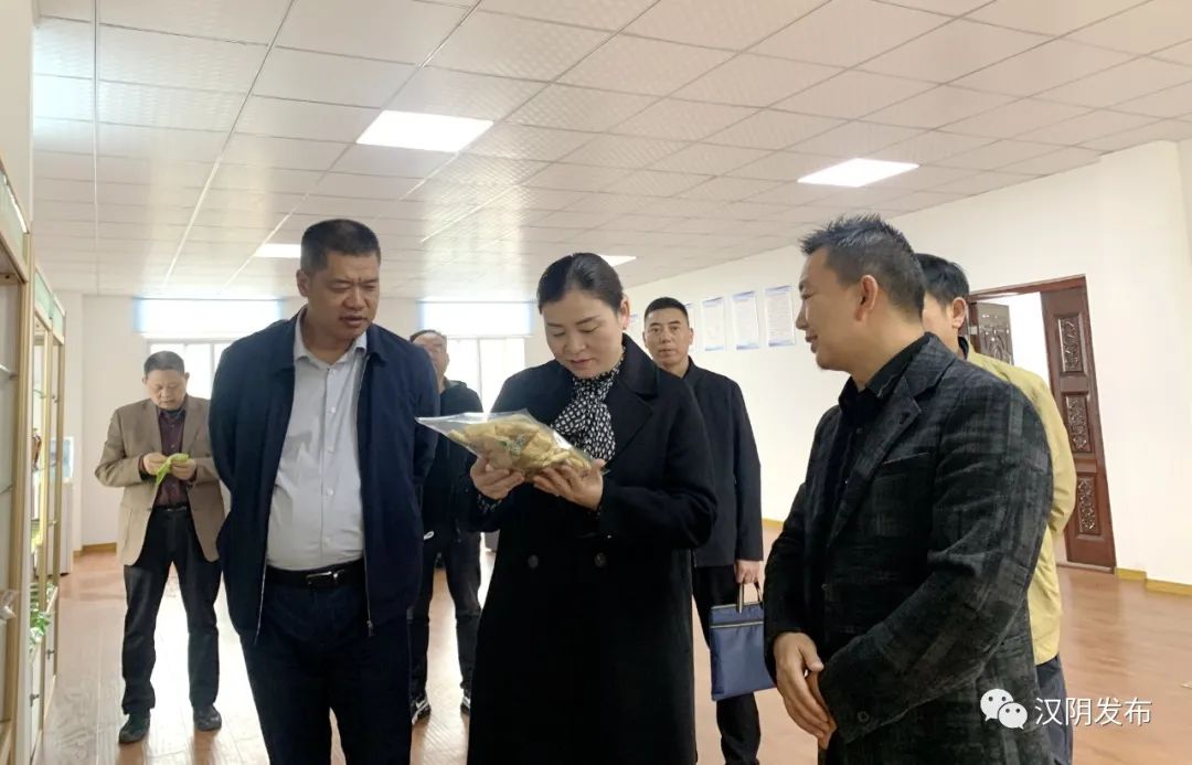 市科协主席马文艳到汉阴调研专家工作站建设情况