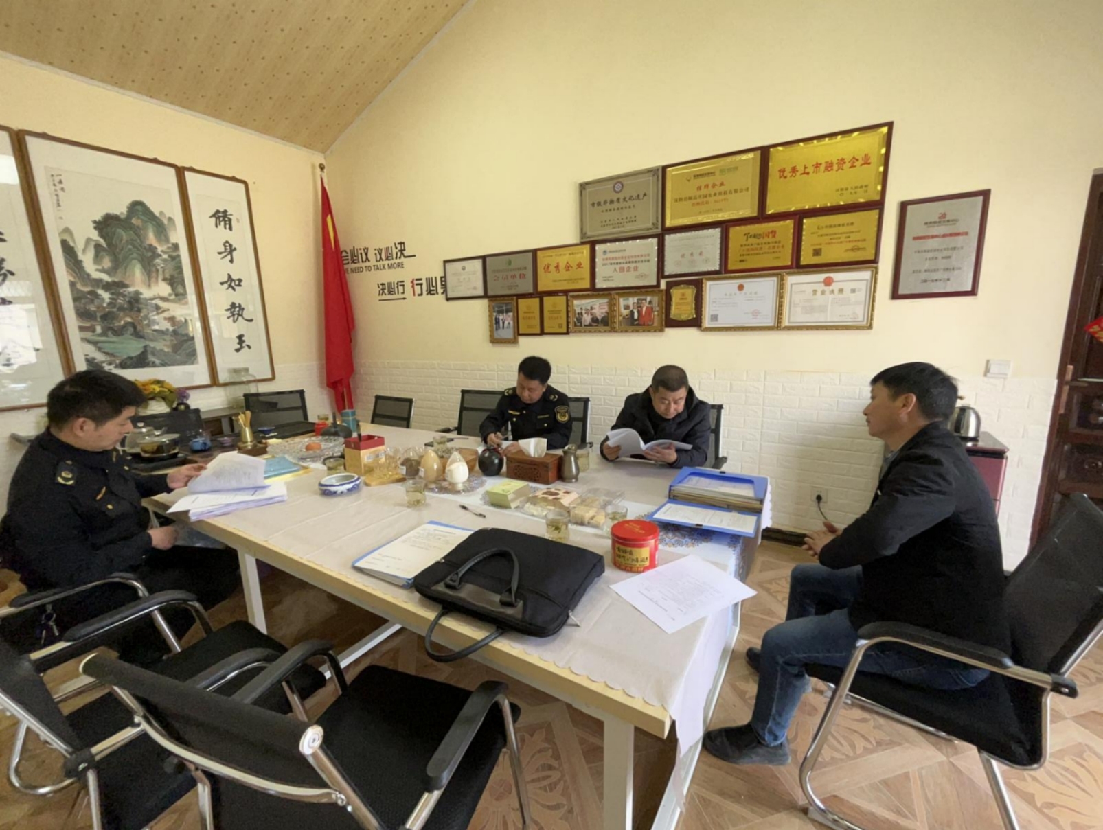 汉阴县市场监督管理局压实企业安全责任