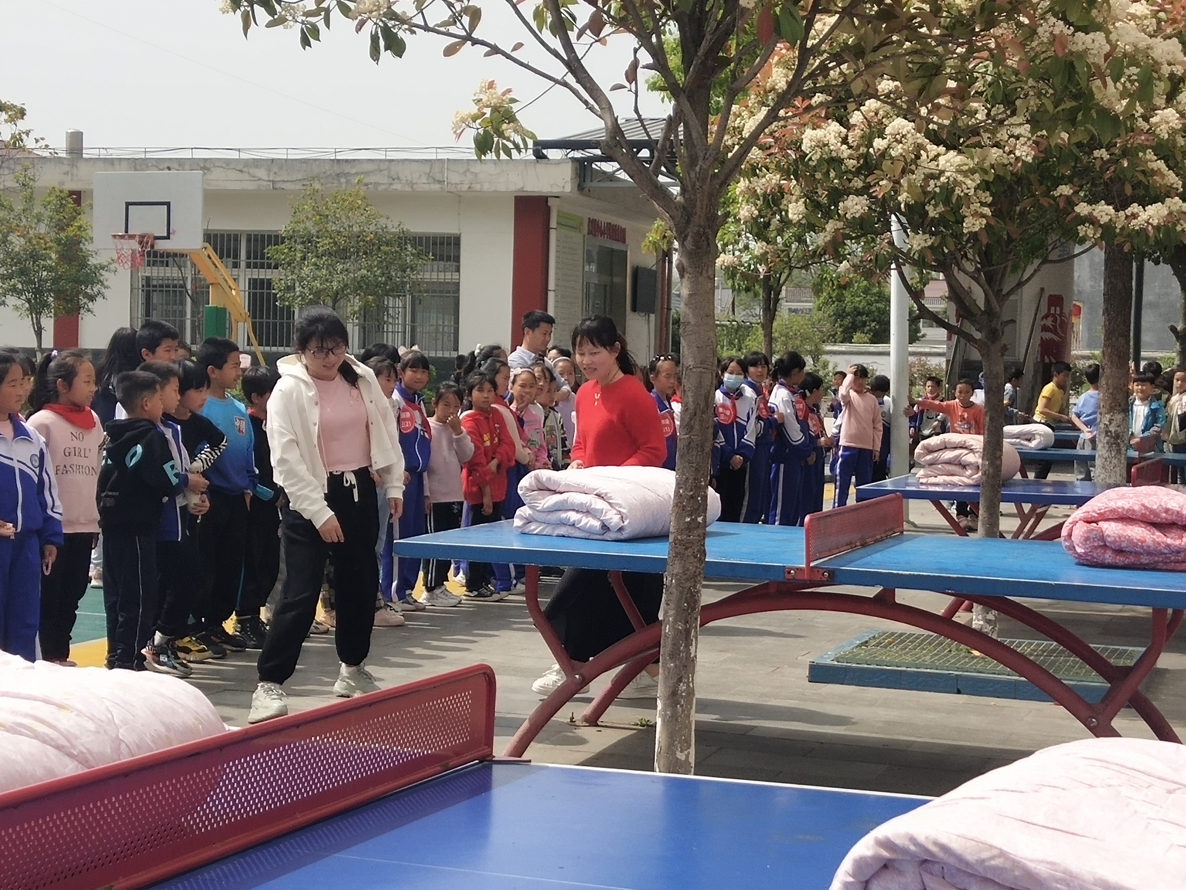 蒲溪镇中心小学举行劳动技能竞赛