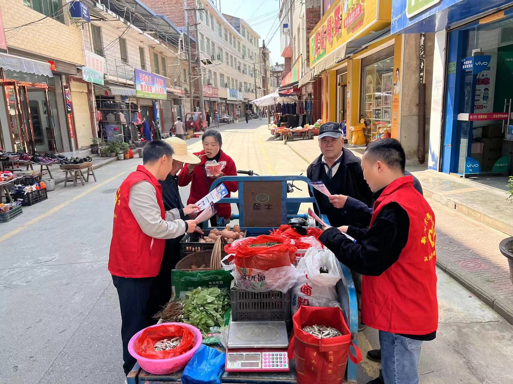 汉阳镇：反诈宣传不停歇  防骗意识入人心