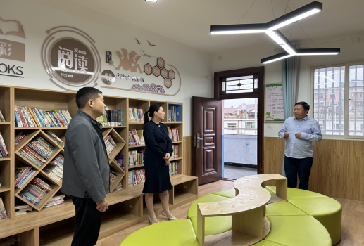 汉阴县财政局到涧池镇中心小学开展联校帮扶工作