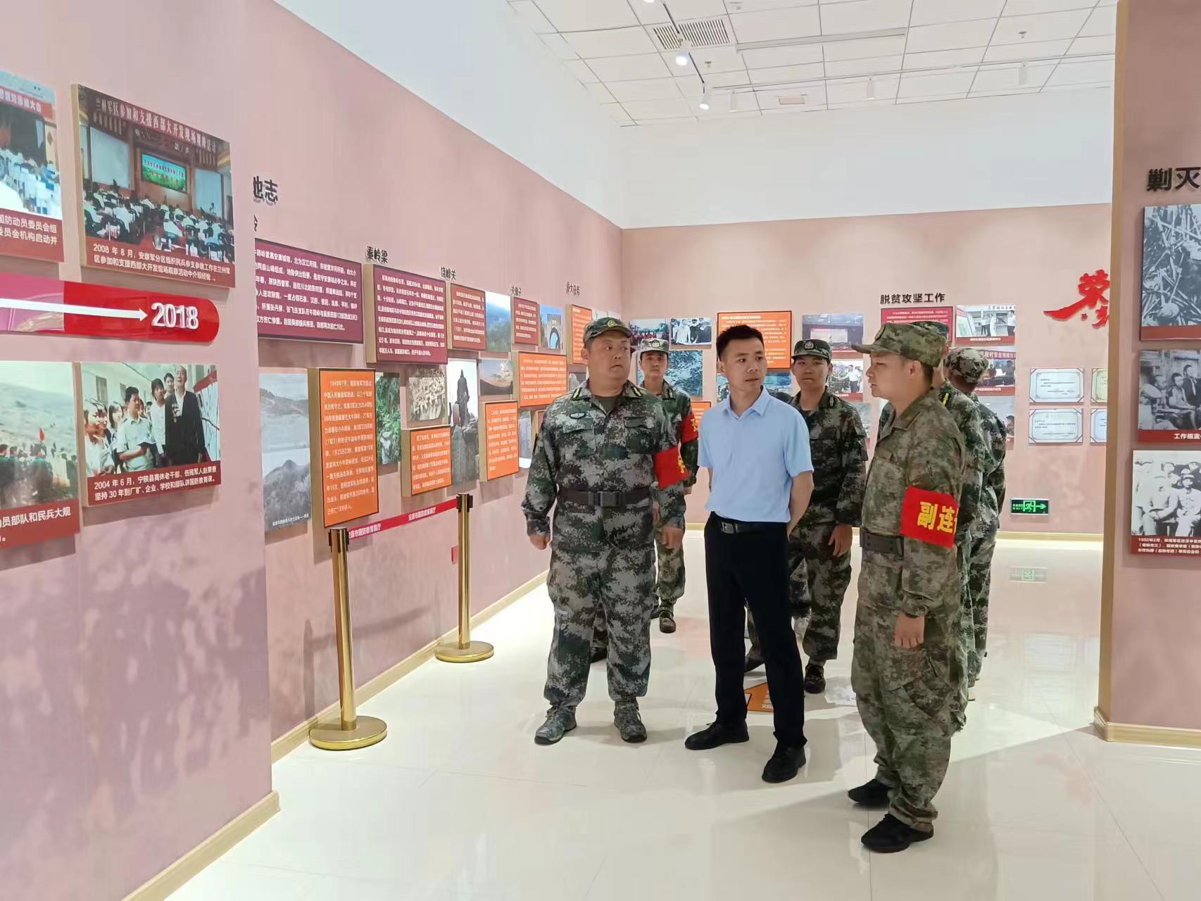 漩涡镇：心系民兵送清凉  真情慰问提士气