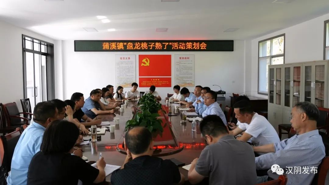 汉阴：盘龙红桃成熟在即 多部门为营销出谋划策