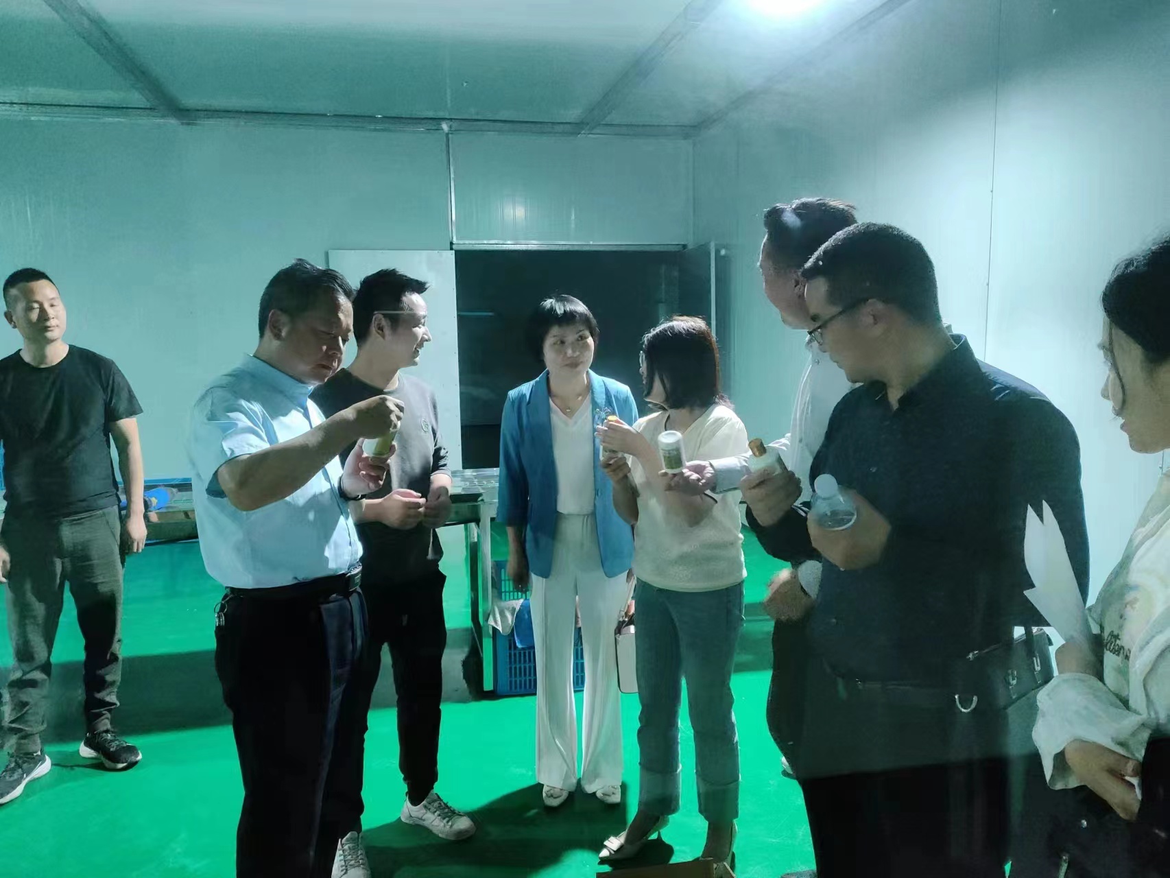 市工信局副局长李世吉调研汉阴县工业稳增长工作
