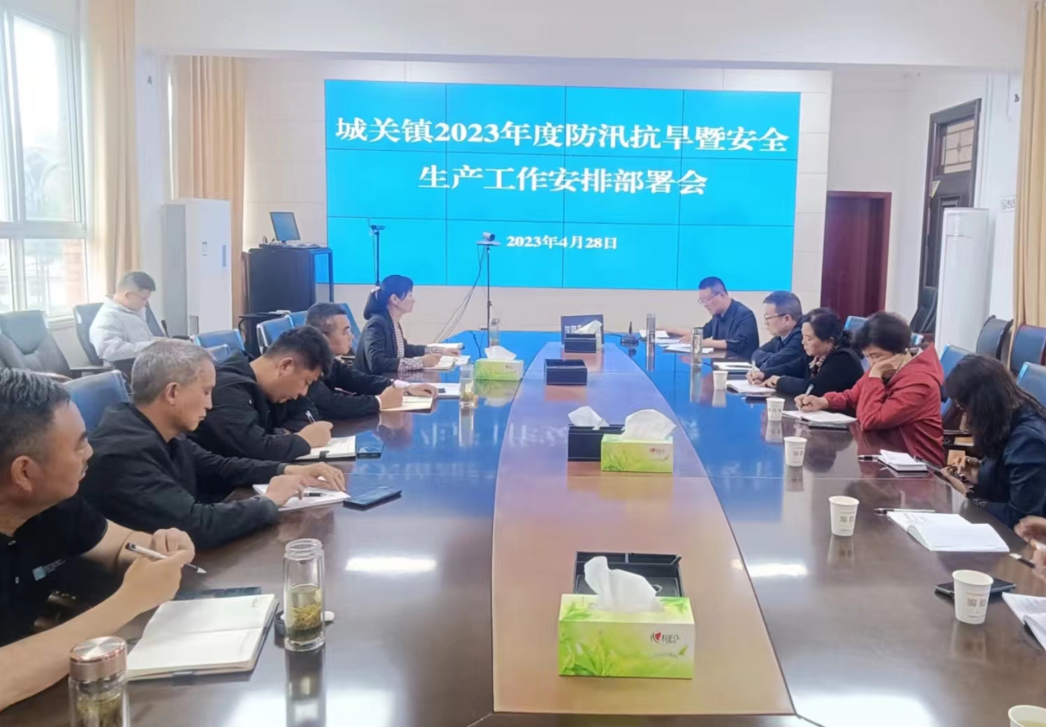 汉阴县城关镇：防汛“防”在先 撑好安全“伞”