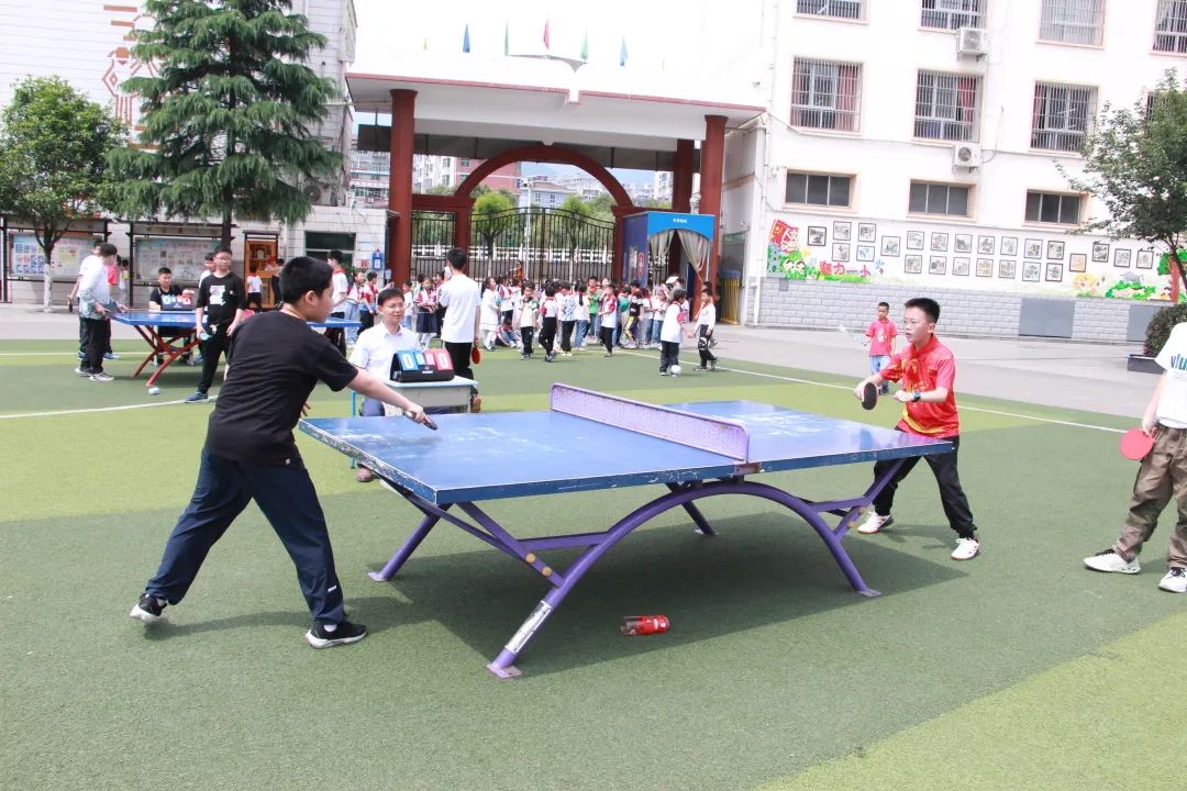 汉阴县城关一小首届乒乓球赛圆满落幕