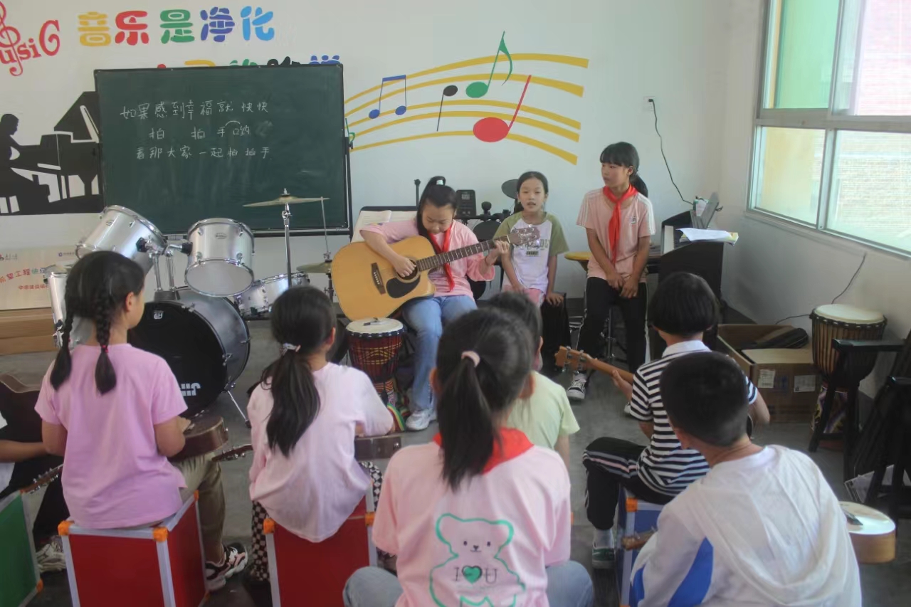 汉阴县汉阳镇中心小学乡村少年宫点亮学生新梦想