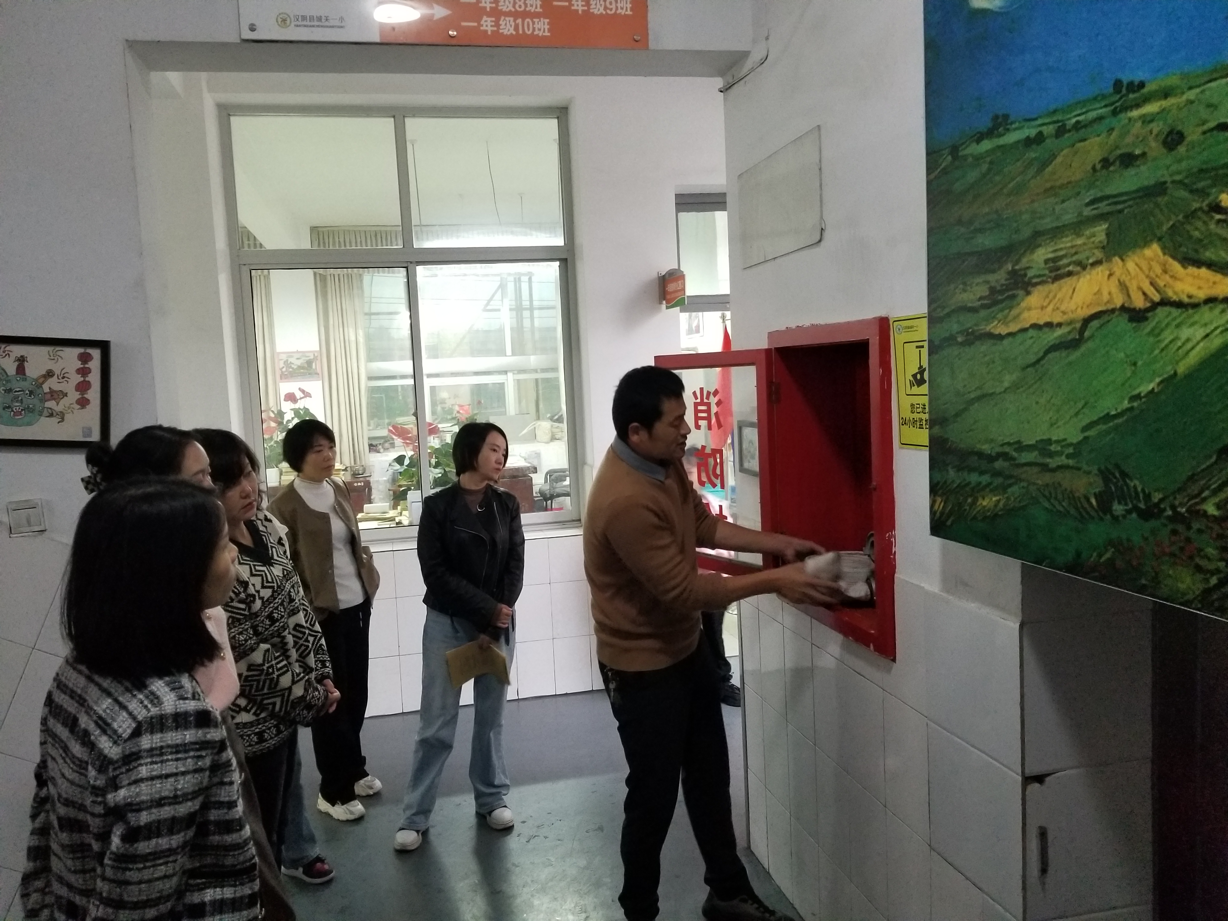 汉阴县城关一小：加强消防知识培训  强化消防安全意识