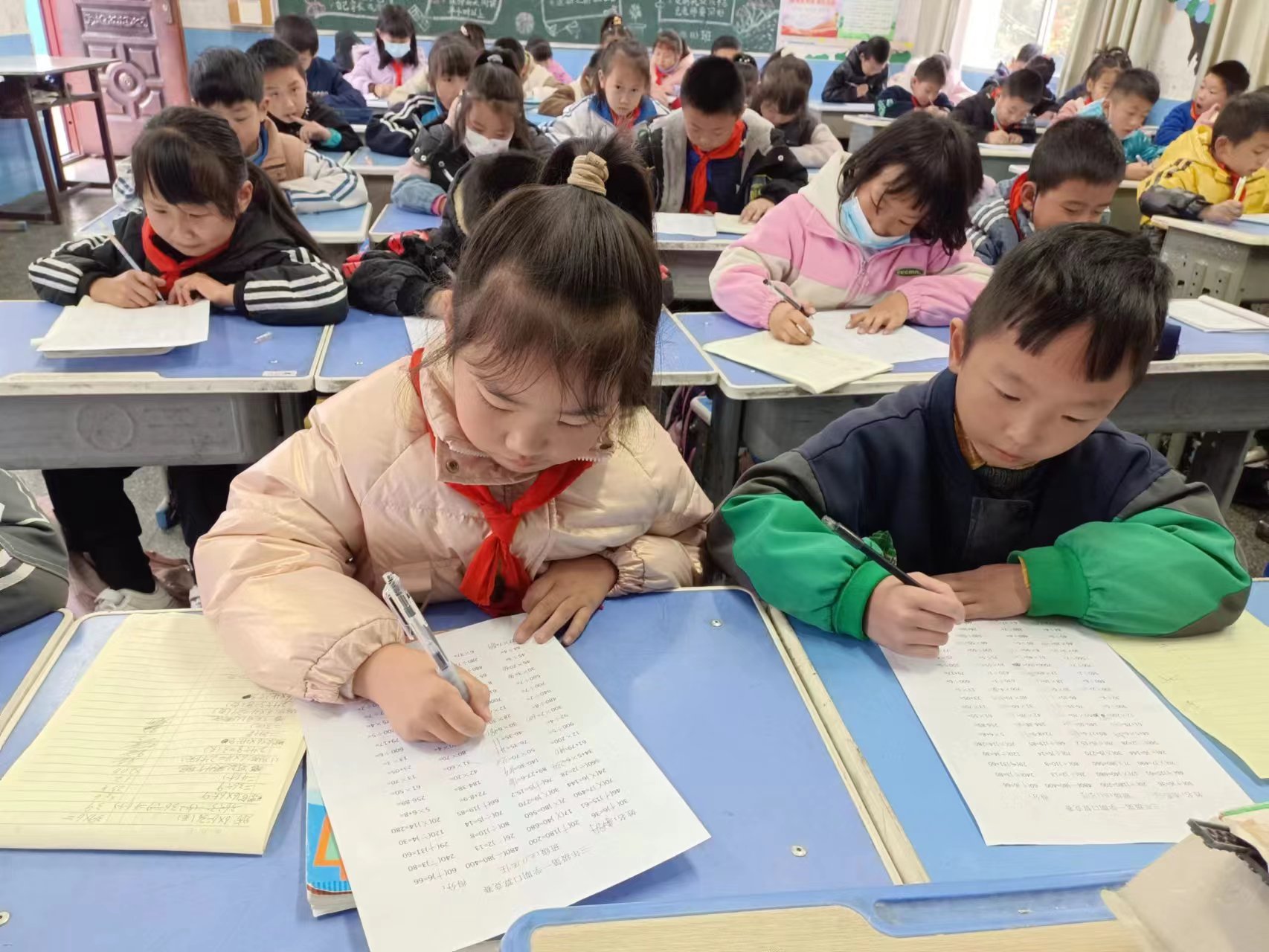 我是“口算小能手”——汉阴县双乳镇中心小学举行数学口算比赛