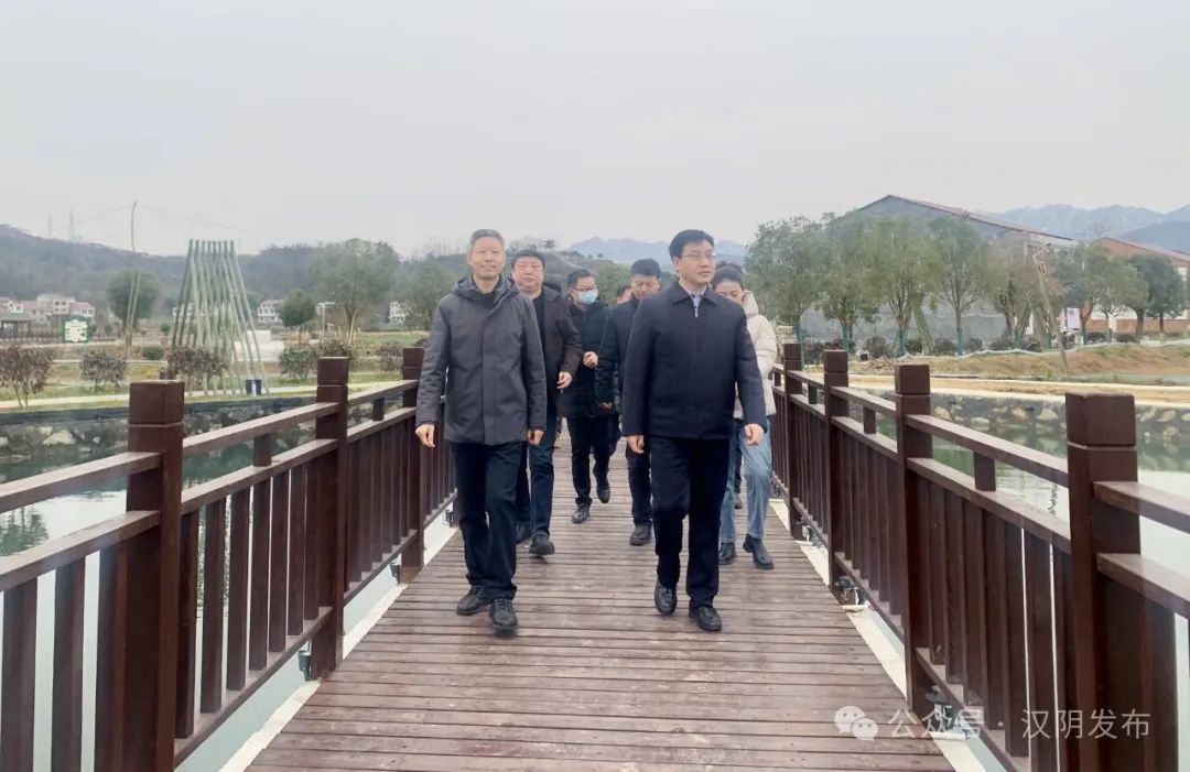 宁陕县人大常委会主任刘爱军带队来汉阴考察精品民宿及乡村田园综合体建设工作