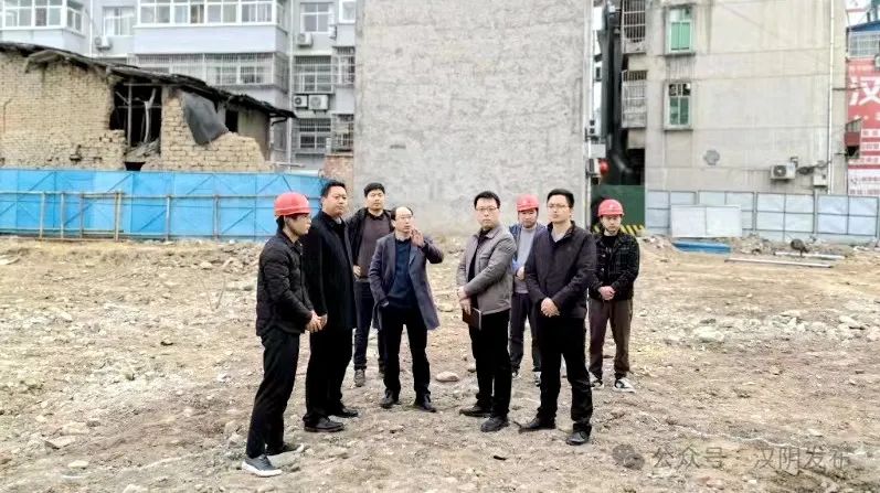 汉阴：副县长刘济兵督导调研城建重点项目建设工作