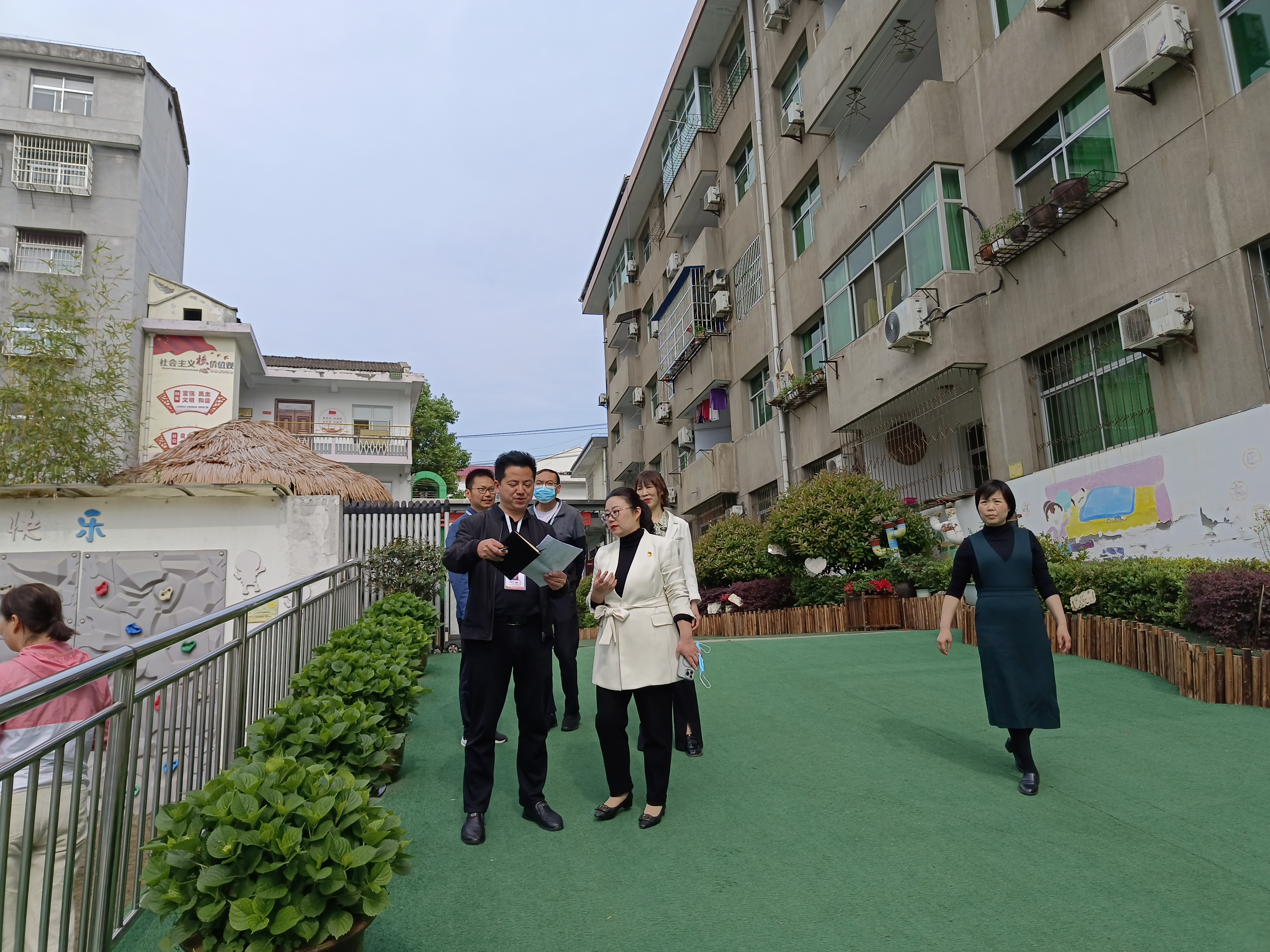 汉阴县第二幼儿园迎接“316工程”回头看暨学前教育普及普惠督导检查
