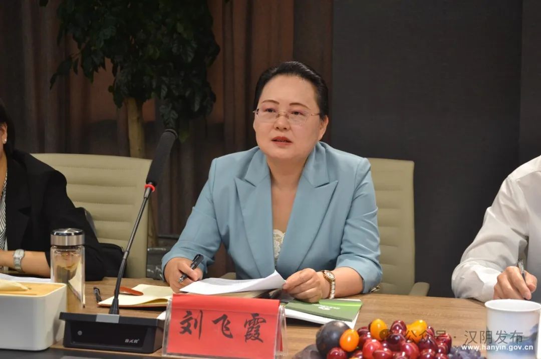 汉阴：县委书记刘飞霞率队到天石集团对接洽谈项目