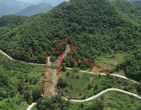 汉阴县成功预报一起地质灾害