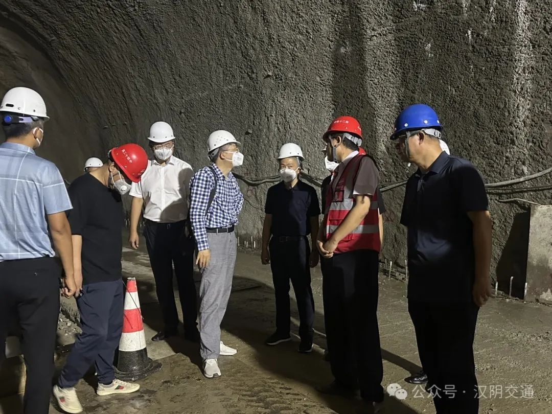 陕西省交通厅督导组来汉阴督导检查隐患排查暨防汛工作