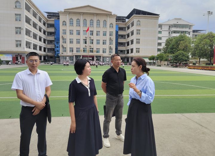汉阴：县委常委、副县长祖白云调研紧密型 城乡教育共同体工作