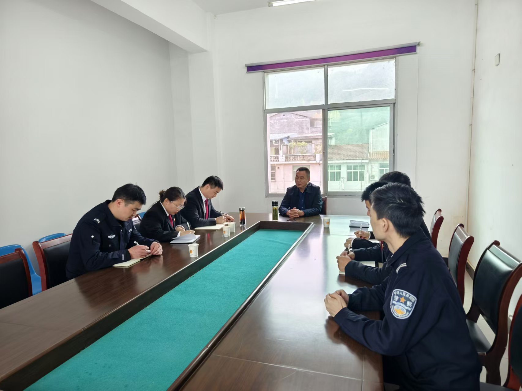 汉阴县人民法院督导法庭工作