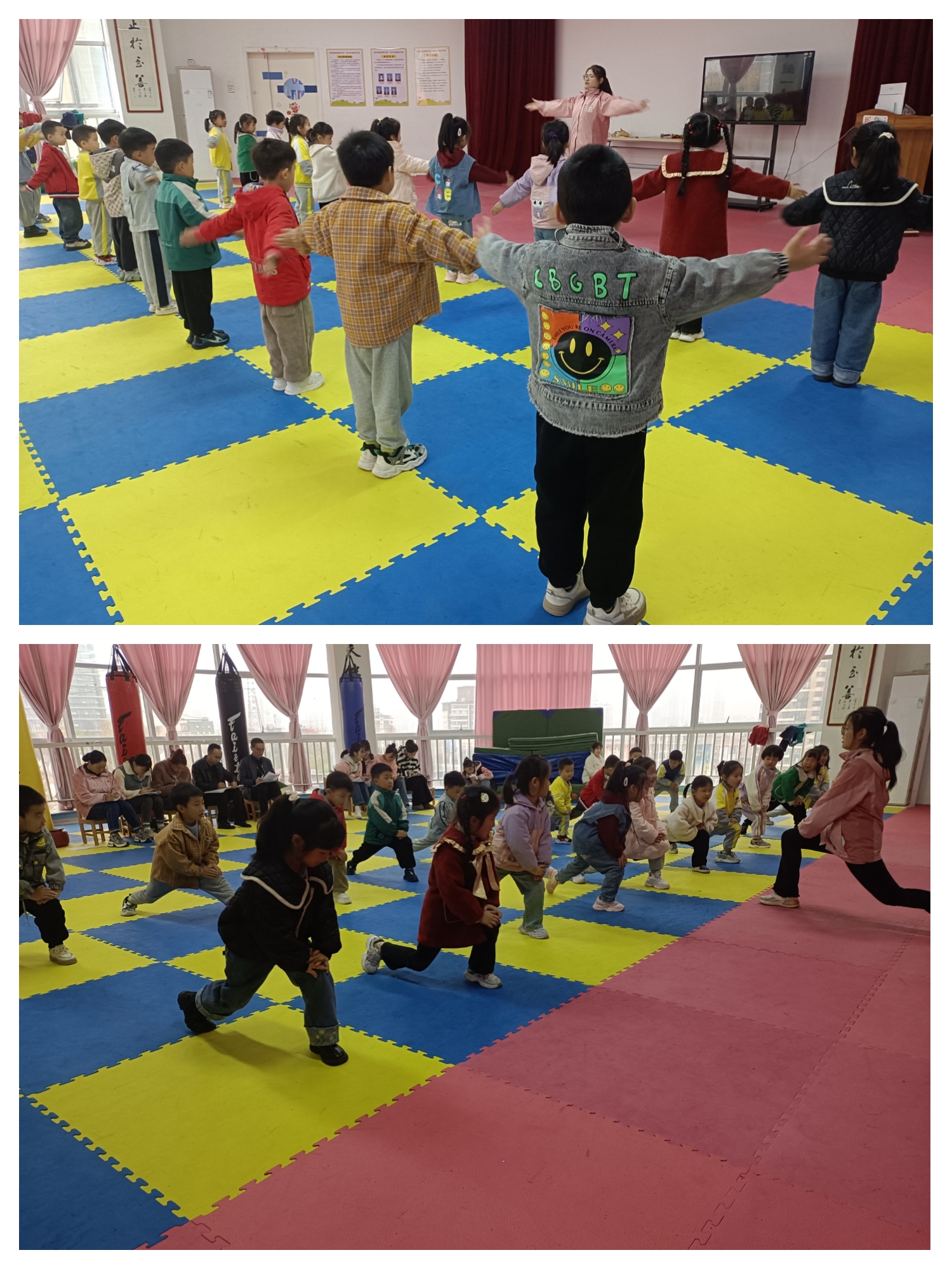 汉阴县凤台幼儿园开展全体教师教学观摩活动