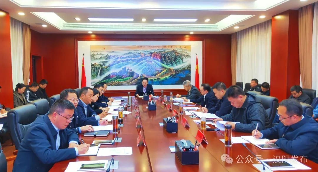 汉阴：县委书记刘飞霞主持召开2024年第16次县委常委会会议