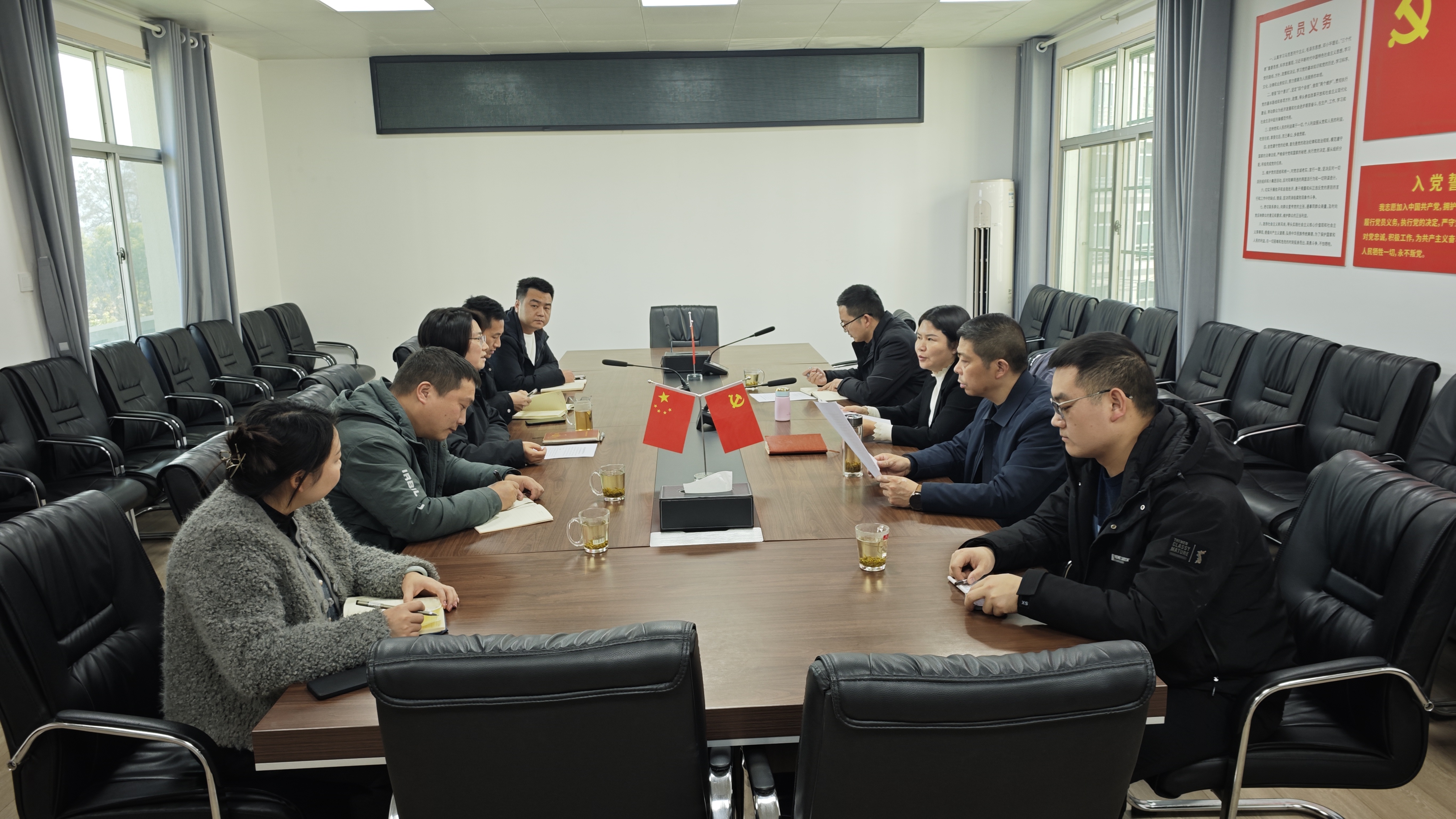 县委常委、副县长祖白云到汉阴县交投公司调研重点工作