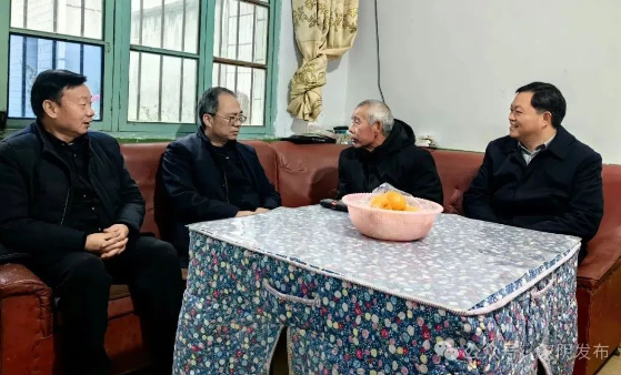 汉阴：县委副书记、县长陈永乐到涧池镇开展春节前走访慰问活动