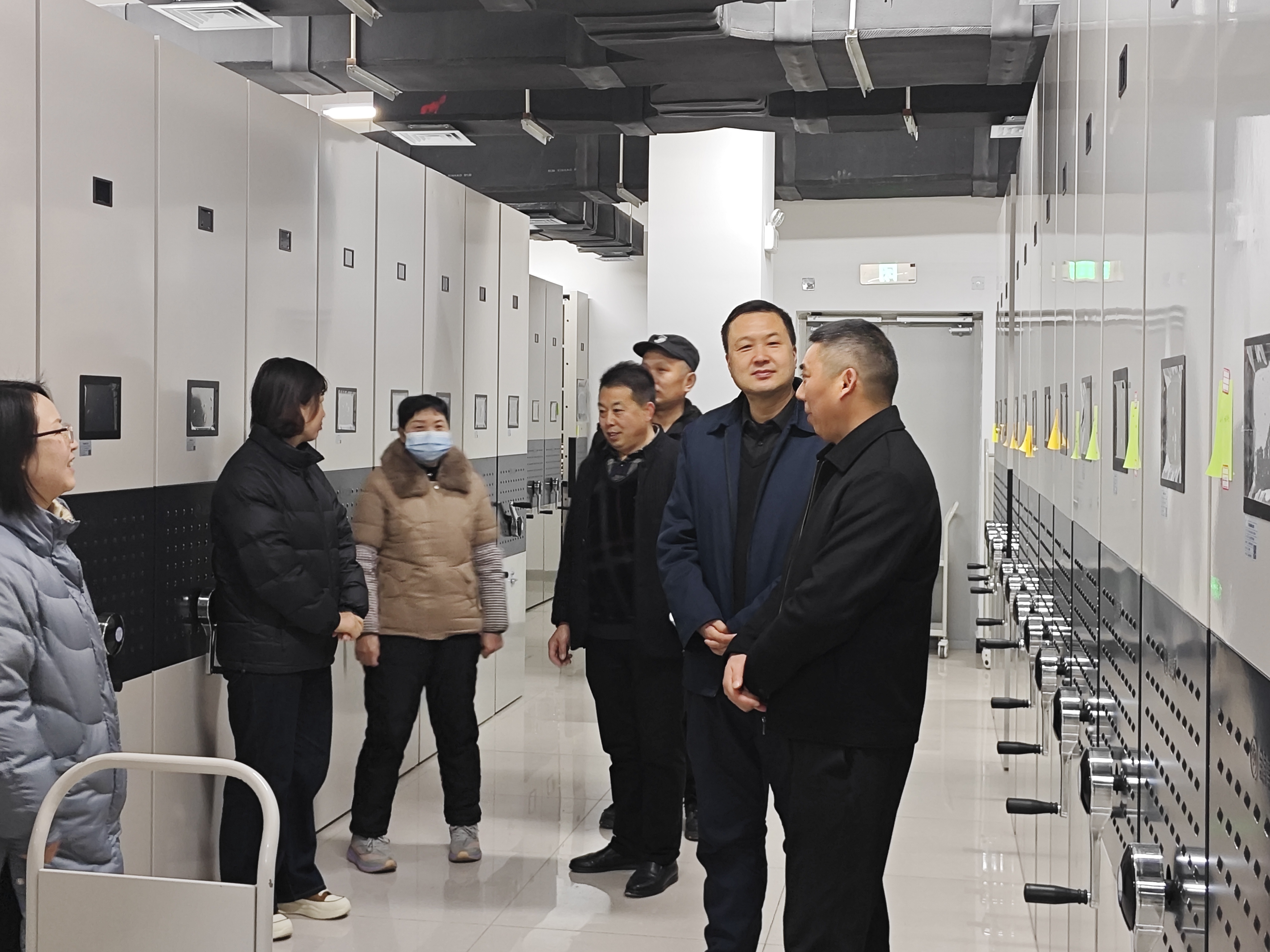 汉阴县档案史志馆开展春节前安全大检查