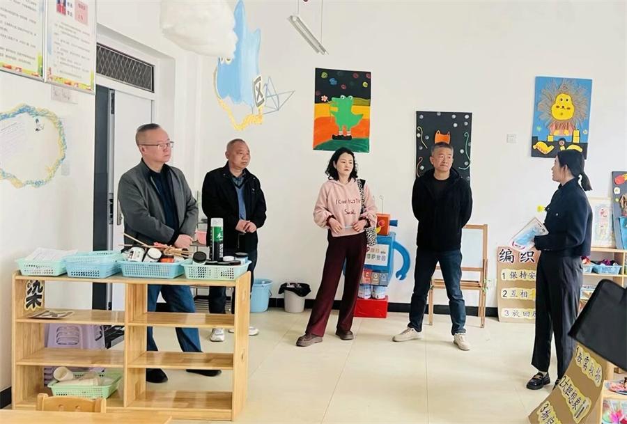 汉阴县教体局督导组到蒲溪镇督导检查学前教育普及普惠创建工作