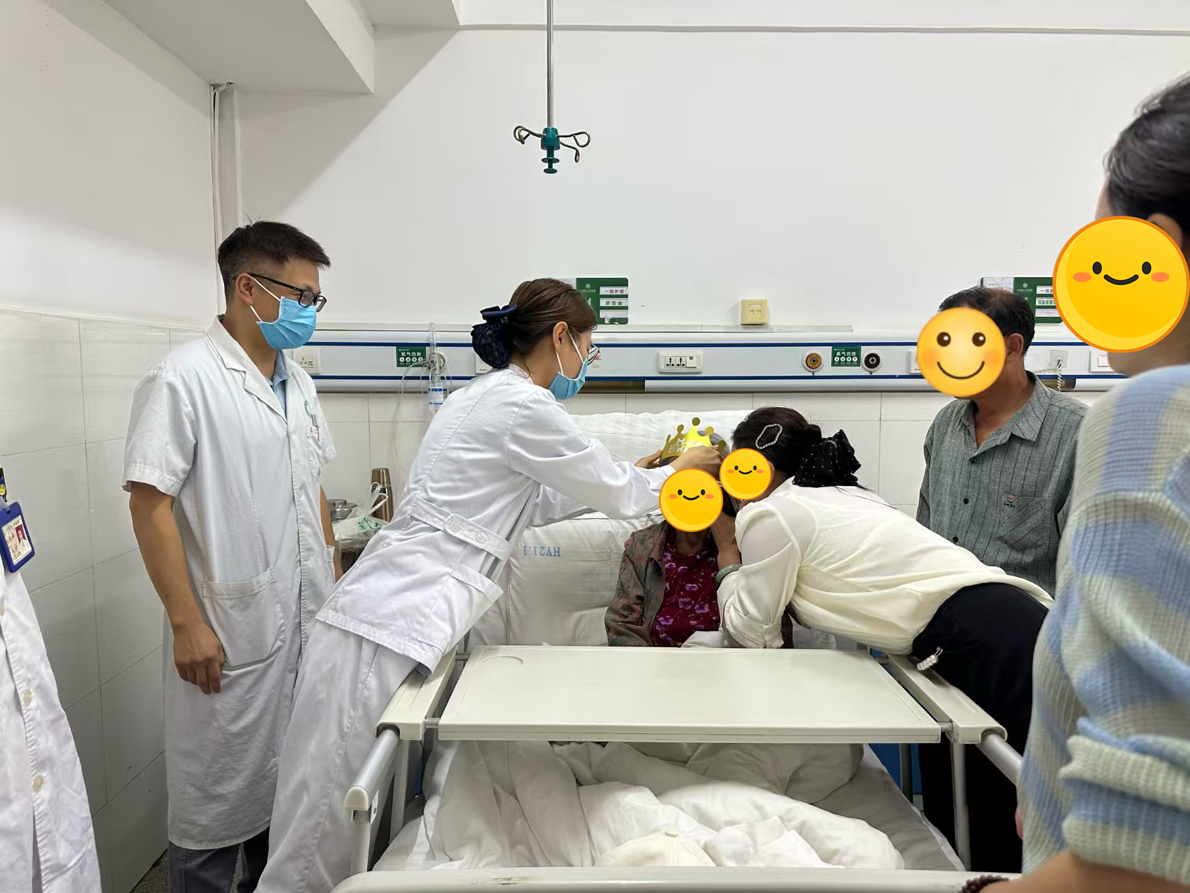 汉阴县人民医院为百岁老人去除胆管结石