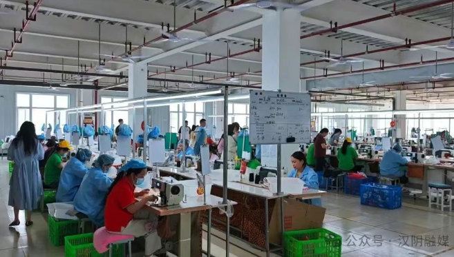 汉阴县举行第五届新社区工厂技能大赛