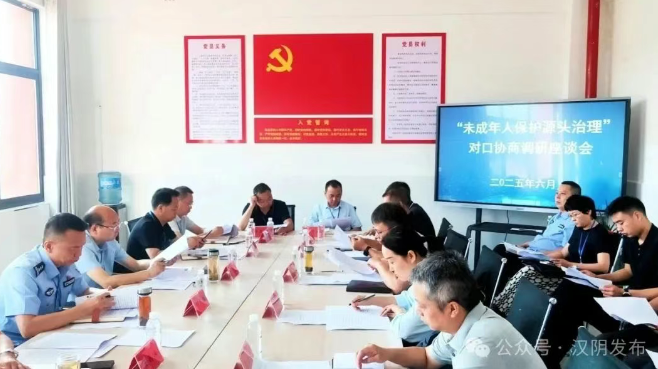 汉阴县政协开展“未成年人保护源头治理”对口协商调研活动