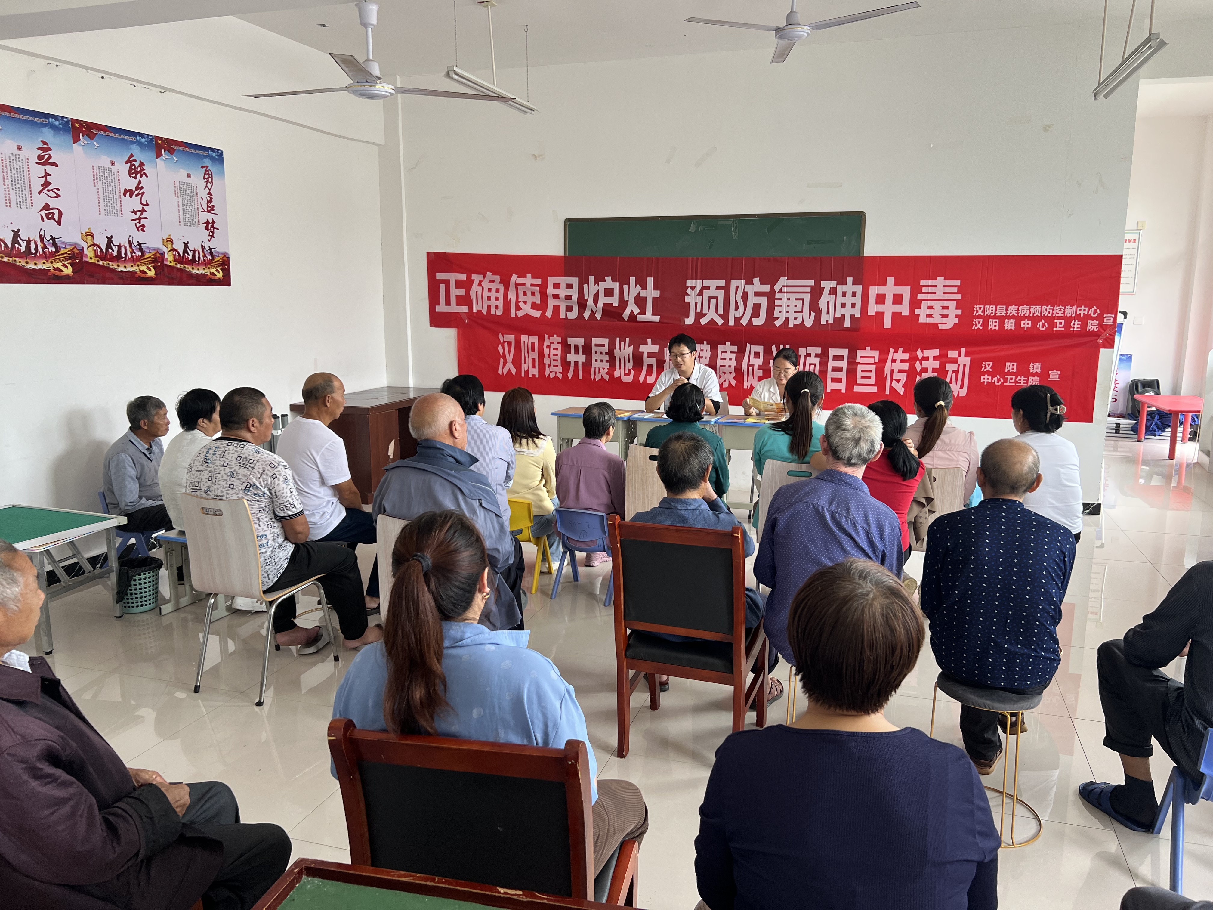 汉阴县汉阳镇多措并举开展地方病防治宣传