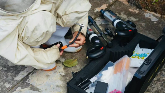 汉阴：添“利器”解民忧 高效处置胡蜂隐患护民安