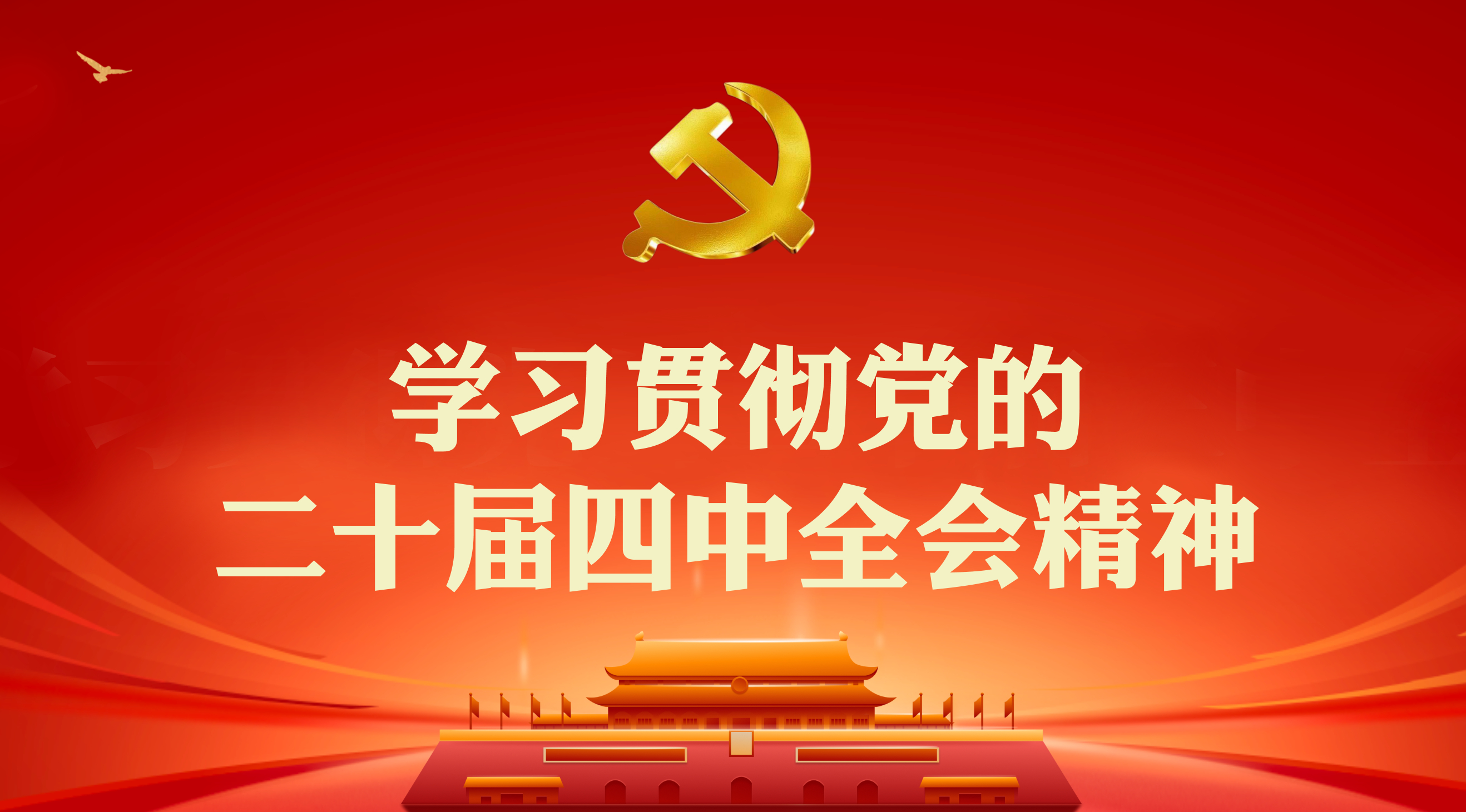 学习贯彻党的二十届四中全会精神